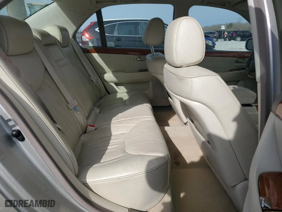 2003 Lexus LS 430 with VIN JTHBN30F530101697, listed as a Copart auction lot 48153815 with 123,414 mi miles and Salvage Title. Bid and sale history available at carsss.com. Image 10.
