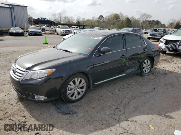2012 Toyota Avalon with VIN 4T1BK3DB4CU456916, listed as a Copart auction lot 49634465 with 101,644 mi miles and Salvage Title. Bid and sale history available at carsss.com. Image 1.
