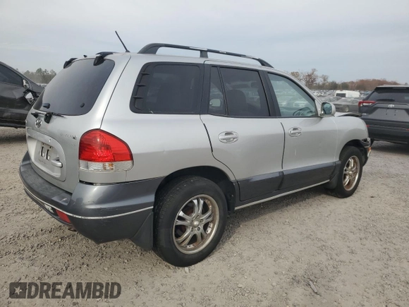 2006 Hyundai Santa Fe GLS with VIN KM8SC13D26U047158, listed as a Copart auction lot 80787974 with 139,427 mi miles and Salvage Title. Bid and sale history available at carsss.com. Image 3.