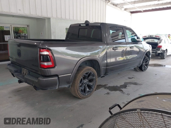2021 Ram 1500 Limited with VIN 1C6SRFHTXMN536566, listed as a IAAI auction lot 42470029 with 50,728 mi miles and . Bid and sale history available at DreamBid. Image 4.