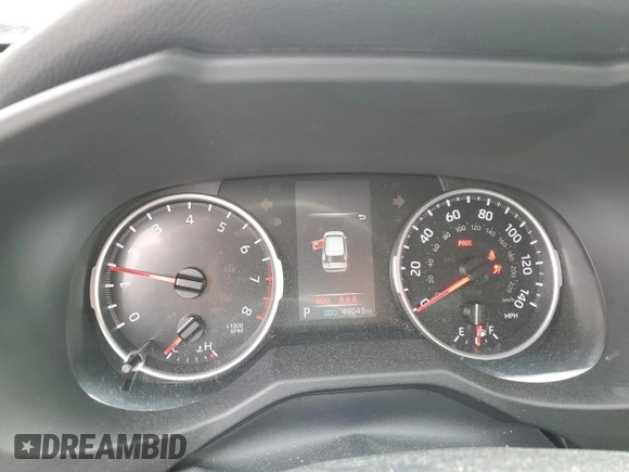 2021 Toyota RAV4 LE with VIN 2T3F1RFV6MC247024, listed as a Copart auction lot 56570715 with 49,043 mi miles and Salvage title. Bid and sale history available at DreamBid. Image 9.