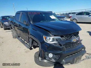 2018 Chevrolet Colorado 2WD Z71 with VIN 1GCGSDEN7J1117011, listed as a IAAI auction lot 41728108 with 51,618 mi miles. Bid and sale history available at carsss.com. Image 1.
