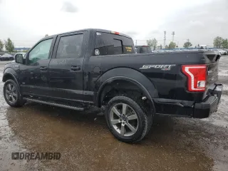 2017 Ford F-150 XL с VIN 1FTEW1EG1HKE01590, выставлен на аукционе Copart как лот 64641465 с пробегом 64 807 миль миль и Списание • Salvage title. История ставок и продаж доступна на DreamBid. Изображение 2.