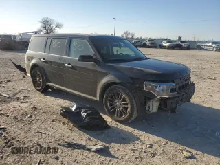 2015 Ford Flex SEL with VIN 2FMGK5C87FBA10079, listed as a Copart auction lot 47274955 with 210,987 mi miles and Salvage Title. Bid and sale history available at carsss.com. Image 4.