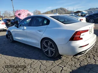 2020 Volvo S60 R-Design with VIN 7JRA22TM4LG032147, listed as a Copart auction lot 40153294 with 54,854 mi miles. Bid and sale history available at carsss.com. Image 2.
