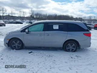 2022 Honda Odyssey EX with VIN 5FNRL6H51NB052313, listed as a IAAI auction lot 41544931 with 38,057 mi miles and . Bid and sale history available at DreamBid. Image 14.