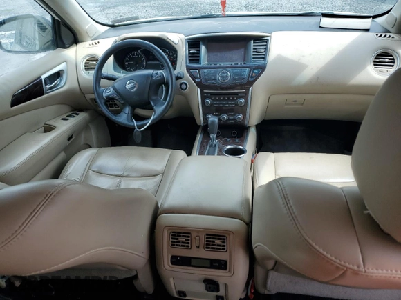 2016 Nissan Pathfinder S with VIN 5N1AR2MM2GC625863, listed as a Copart auction lot 57161845 with 265,973 mi miles and Salvage title. Bid and sale history available at DreamBid. Image 8.