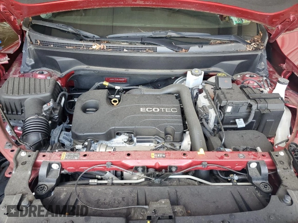 2019 GMC Terrain SLE with VIN 3GKALTEV1KL330368, listed as a Copart auction lot 60235435 with 20,698 mi miles and Salvage title. Bid and sale history available at DreamBid. Image 12.