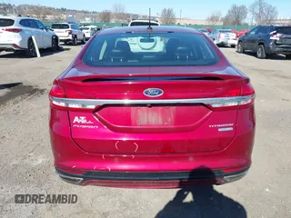 2017 Ford Fusion Titanium with VIN 3FA6P0K91HR282202, listed as a IAAI auction lot 41902812 with 110,920 mi miles. Bid and sale history available at carsss.com. Image 16.