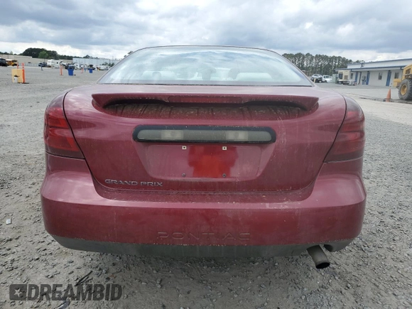 2005 Pontiac Grand Prix z VIN 2G2WP522451225586, wystawiony jako Copart lot #51240485 z przebiegiem Nie podano mil oraz Szkoda całkowita • Salvage title. Historia ofert i sprzedaży dostępna na DreamBid. Obrazek 6.