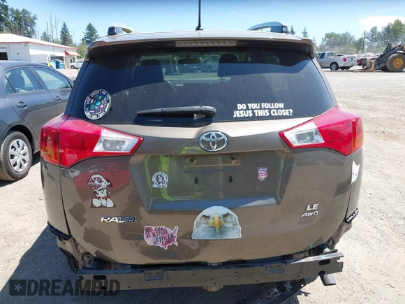 2013 Toyota RAV4 LE with VIN 2T3BFREV6DW034235, listed as a IAAI auction lot 42472247 with 80,500 mi miles and . Bid and sale history available at DreamBid. Image 6.