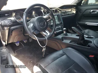 2015 Ford Mustang GT with VIN 1FA6P8CF2F5301424, listed as a Copart auction lot 57391475 with 77,938 mi miles and Salvage title. Bid and sale history available at DreamBid. Image 8.