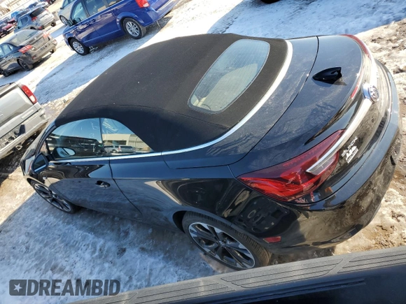 2017 Buick Cascada Premium with VIN W04WH3N56HG160521, listed as a Copart auction lot 86169744 with 19,025 mi miles and Salvage Title. Bid and sale history available at DreamBid. Image 2.