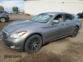 2011 Infiniti M with VIN JN1BY1ARXBM370844, listed as a Copart auction lot 62425515 with 277,315 mi miles and Salvage title. Bid and sale history available at DreamBid. Image 1.