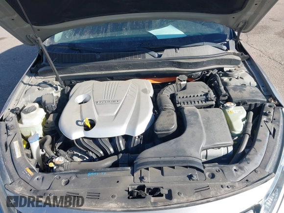 2012 Kia Optima Hybrid with VIN KNAGM4AD0C5009507, listed as a IAAI auction lot 41551835 with 92,878 mi miles. Bid and sale history available at carsss.com. Image 10.