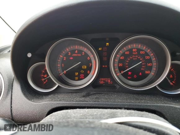 2010 Mazda 6 S Grand Touring with VIN 1YVHZ8CB2A5M40885, listed as a Copart auction lot 51893515 with 288,945 mi miles and Clean Title. Bid and sale history available at DreamBid. Image 9.