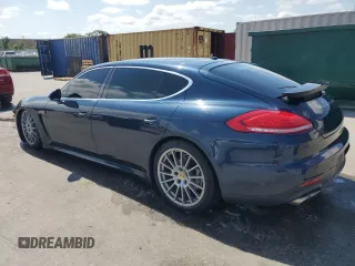 2014 Porsche Panamera 4S Executive with VIN WP0BB2A76EL064169, listed as a Copart auction lot 54538275 with 54,235 mi miles and Salvage Title. Bid and sale history available at DreamBid. Image 2.