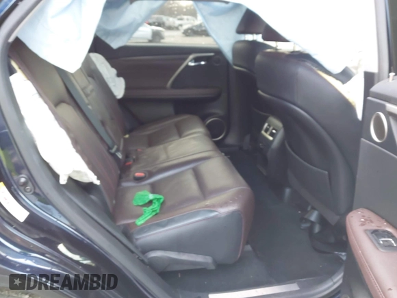 2017 Lexus RX with VIN 2T2BZMCAXHC063422, listed as a IAAI auction lot 41130585 with 63,883 mi miles. Bid and sale history available at carsss.com. Image 8.