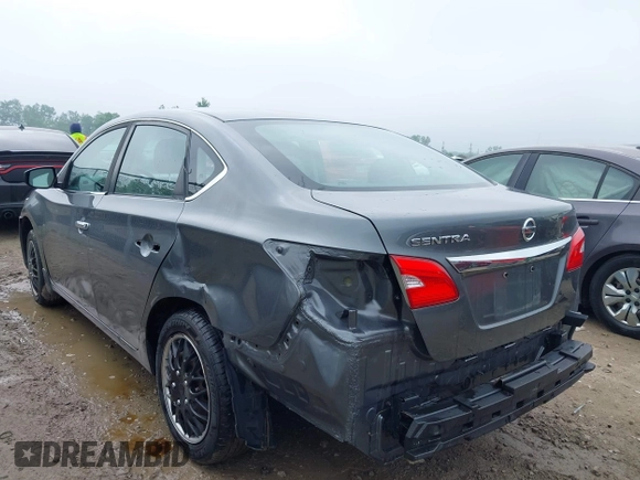 2017 Nissan Sentra S z VIN 3N1AB7AP3HY255605, wystawiony jako IAAI lot #42431005 z przebiegiem 168 152 mil mil oraz . Historia ofert i sprzedaży dostępna na DreamBid. Obrazek 3.