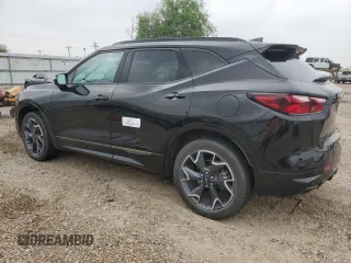 2020 Chevrolet Blazer RS with VIN 3GNKBERS2LS710607, listed as a Copart auction lot 51302345 with 42,587 mi miles and Salvage title. Bid and sale history available at DreamBid. Image 2.