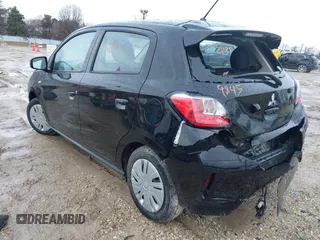 2024 Mitsubishi Mirage ES z VIN ML32AUHJ0RH001077, wystawiony jako IAAI lot #41719845 z przebiegiem 14 666 mil mil oraz . Historia ofert i sprzedaży dostępna na DreamBid. Obrazek 3.