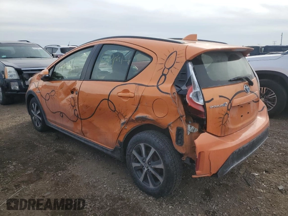 2018 Toyota Prius One with VIN JTDKDTB30J1605671, listed as a Copart auction lot 43071735 with 96,273 mi miles and Salvage Title. Bid and sale history available at DreamBid. Image 2.