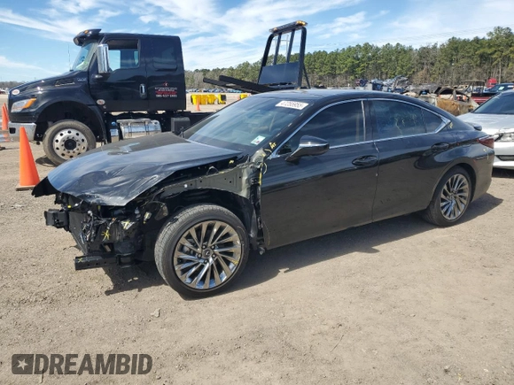 2024 Lexus ES 350 Luxury z VIN 58AEZ1B19RU179379, wystawiony jako Copart lot #47255955 z przebiegiem 10 219 mil mil oraz Szkoda całkowita • Salvage title. Historia ofert i sprzedaży dostępna na DreamBid. Obrazek 1.