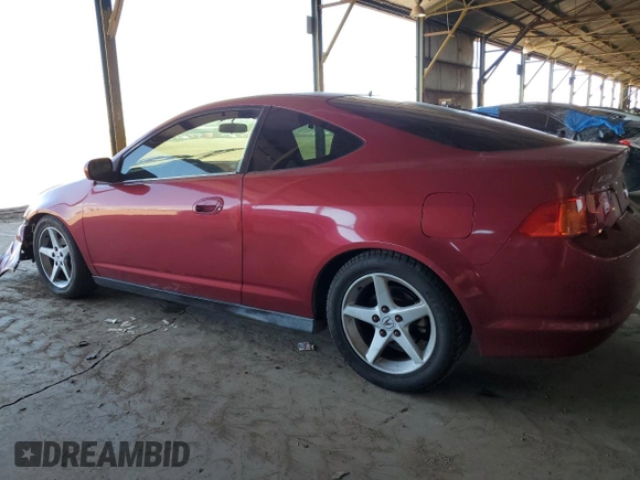 2002 Acura RSX Manual with VIN JH4DC53852C040081, listed as a Copart auction lot 61166654 with 334,675 mi miles and Salvage Title. Bid and sale history available at carsss.com. Image 2.