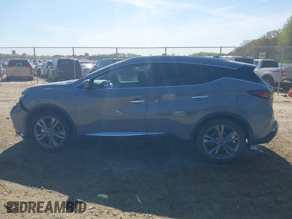 2023 Nissan Murano Platinum z VIN 5N1AZ2DJ9PC105164, wystawiony jako IAAI lot #41886985 z przebiegiem 20 764 mil mil oraz . Historia ofert i sprzedaży dostępna na DreamBid. Obrazek 15.