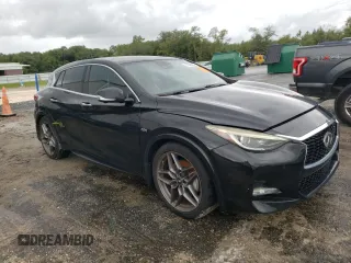 2017 Infiniti QX30 Sport with VIN SJKCH5CP4HA015292, listed as a Copart auction lot 71098904 with 0 mi miles and Salvage Title. Bid and sale history available at carsss.com. Image 4.