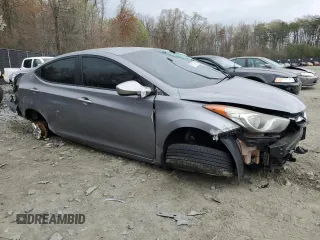 2013 Hyundai Elantra Limited with VIN KMHDH4AE3DU550699, listed as a Copart auction lot 51569925 with 257,212 mi miles and Salvage Title. Bid and sale history available at carsss.com. Image 4.