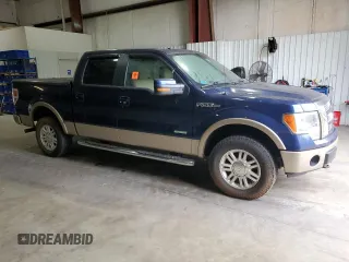 2012 Ford F-150 XL with VIN 1FTFW1ET1CFC20038, listed as a Copart auction lot 44331855 with 93,126 mi miles and Salvage Title. Bid and sale history available at DreamBid. Image 4.