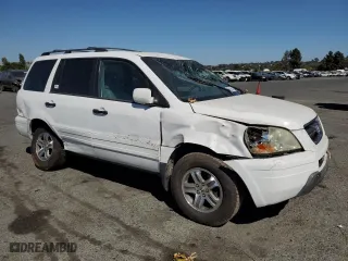 2003 Honda Pilot EX with VIN 2HKYF18773H609179, listed as a Copart auction lot 62625614 with 171,657 mi miles and Salvage Title. Bid and sale history available at carsss.com. Image 4.