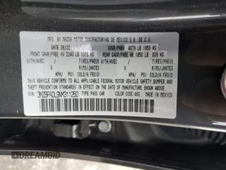 2022 Mazda 3 Premium with VIN 3MZBPADL9NM311250, listed as a Copart auction lot 86020464 with 10,237 mi miles and Salvage Title. Bid and sale history available at DreamBid. Image 12.