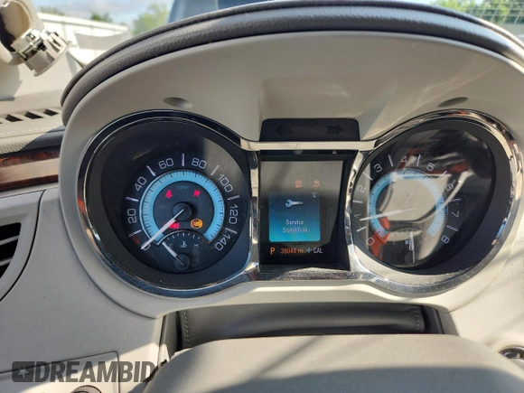 2013 Buick LaCrosse Touring с VIN 1G4GJ5E32DF245263, выставлен на аукционе Copart как лот 61476805 с пробегом 38 048 миль миль и Списание • Salvage title. История ставок и продаж доступна на DreamBid. Изображение 9.