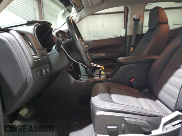 2022 GMC Canyon 4WD AT4 w/Leather with VIN 1GTG6FENXN1163390, listed as a Copart auction lot 88008805 with 35,491 mi miles and Salvage Title. Bid and sale history available at carsss.com. Image 7.