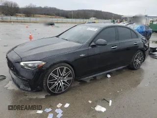 2024 Mercedes-Benz C 43 AMG z VIN W1KAF8HB1RR193362, wystawiony jako Copart lot #43191475 z przebiegiem 539 mil mil oraz Czysty tytuł • Clean title. Historia ofert i sprzedaży dostępna na DreamBid. Obrazek 1.