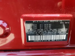2013 Subaru Legacy Limited z VIN 4S3BMCL69D3042766, wystawiony jako Copart lot #75750554 z przebiegiem 187 959 mil mil oraz Szkoda całkowita • Salvage title. Historia ofert i sprzedaży dostępna na DreamBid. Obrazek 13.