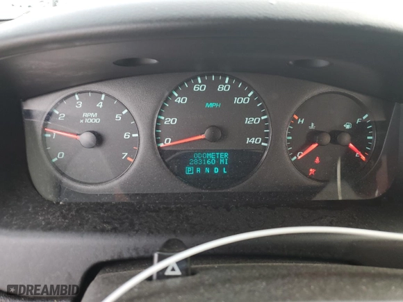 2015 Chevrolet Impala Limited LS with VIN 2G1WA5E36F1144004, listed as a Copart auction lot 44604225 with 283,160 mi miles and Salvage Title. Bid and sale history available at carsss.com. Image 9.