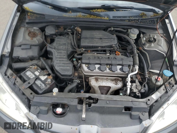 2004 Honda Civic LX with VIN 2HGES16554H593348, listed as a Copart auction lot 56016895 with 115,976 mi miles and Clean Title. Bid and sale history available at DreamBid. Image 11.