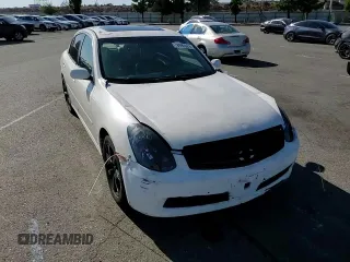 2006 Infiniti G35 with VIN JNKCV51E16M504059, listed as a Copart auction lot 78990024 with 126,145 mi miles and Salvage Title. Bid and sale history available at DreamBid. Image 10.