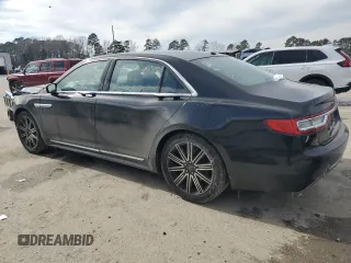 2017 Lincoln Continental Reserve with VIN 1LN6L9NP1H5608485, listed as a Copart auction lot 89325475 with 117,529 mi miles and Salvage Title. Bid and sale history available at DreamBid. Image 2.