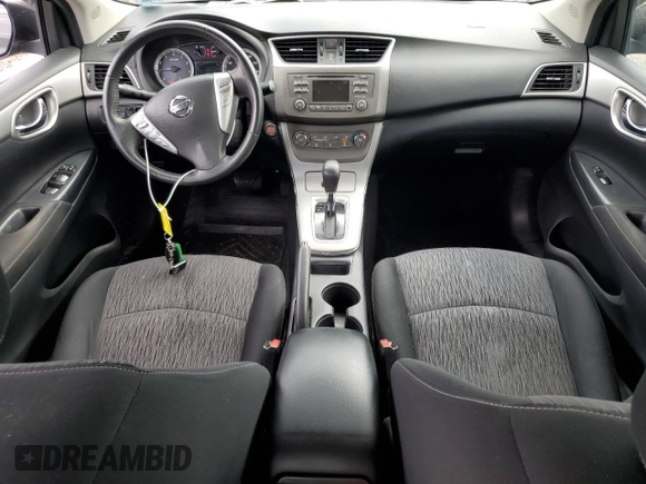 2014 Nissan Sentra S with VIN 3N1AB7AP9EY247049, listed as a Copart auction lot 51222825 with 80,360 mi miles and Salvage Title. Bid and sale history available at DreamBid. Image 8.