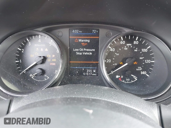 2019 Nissan Rogue SL with VIN 5N1AT2MT9KC800370, listed as a IAAI auction lot 41761693 with 51,517 mi miles and . Bid and sale history available at DreamBid. Image 7.