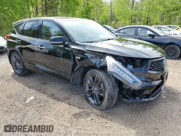 2021 Acura RDX w/A-Spec Package z VIN 5J8TC2H62ML804847, wystawiony jako Copart lot #58600255 z przebiegiem 84 379 mil mil oraz Szkoda całkowita • Salvage title. Historia ofert i sprzedaży dostępna na DreamBid. Obrazek 4.