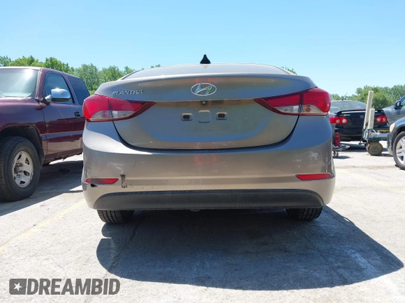 2016 Hyundai Elantra SE with VIN 5NPDH4AE3GH709935, listed as a IAAI auction lot 42292751 with 158,140 mi miles and . Bid and sale history available at DreamBid. Image 16.