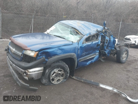2003 Chevrolet Silverado 1500 LS with VIN 2GCEK19V831325461, listed as a IAAI auction lot 41475872 with 1 mi miles. Bid and sale history available at carsss.com. Image 2.