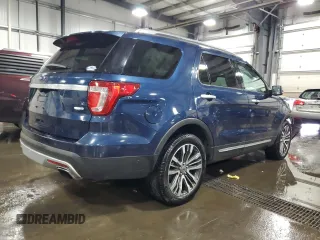 2017 Ford Explorer Platinum с VIN 1FM5K8HTXHGA83223, выставлен на аукционе Copart как лот 58633485 с пробегом 158 926 миль миль и Списание • Salvage title. История ставок и продаж доступна на DreamBid. Изображение 3.