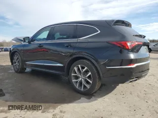2022 Acura MDX w/Technology Package with VIN 5J8YE1H49NL037704, listed as a Copart auction lot 84958354 with 23,331 mi miles and Salvage Title. Bid and sale history available at carsss.com. Image 2.