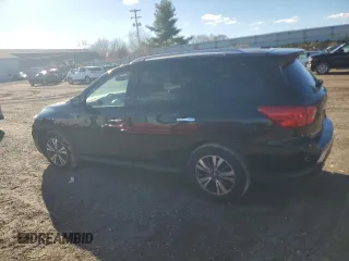 2017 Nissan Pathfinder SL with VIN 5N1DR2MM3HC697511, listed as a Copart auction lot 79969634 with 136,300 mi miles and Clean Title. Bid and sale history available at carsss.com. Image 2.